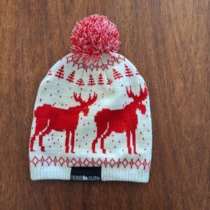 Home Alone Red and White Winter Beanie